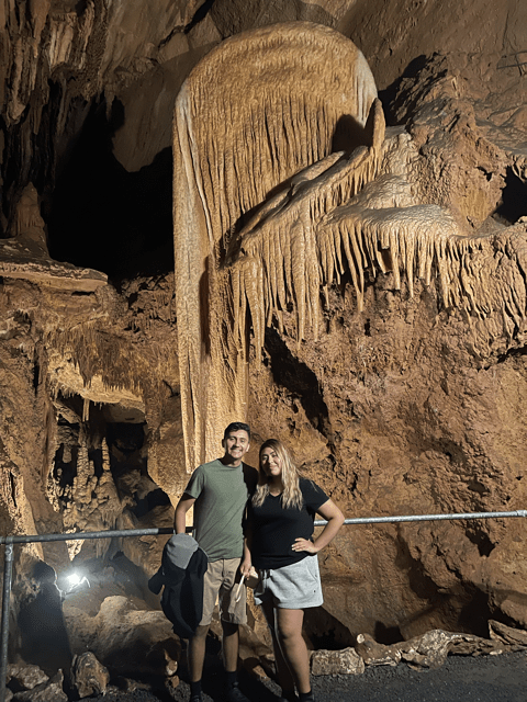 Steven and Susie picture in the Caverns