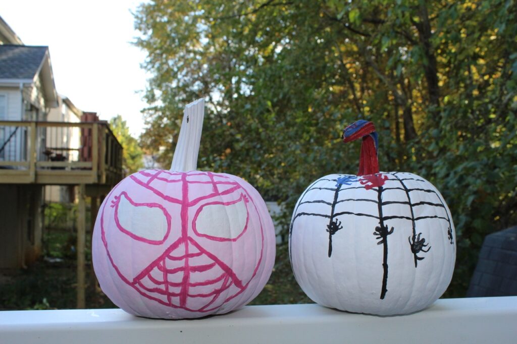 Susie and Steven's Pumpkin Painting Design